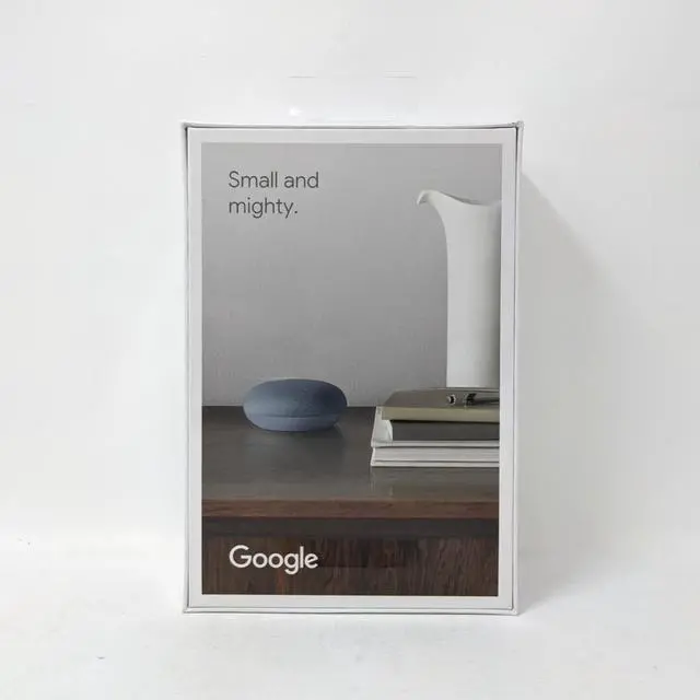 Alt view image 15 of 18 - Google Nest Mini Sky - Dual Front-firing Speakers - Built in Chromecast - 360-degree Sound - Voice Match Technology - Bluetooth? 5.0