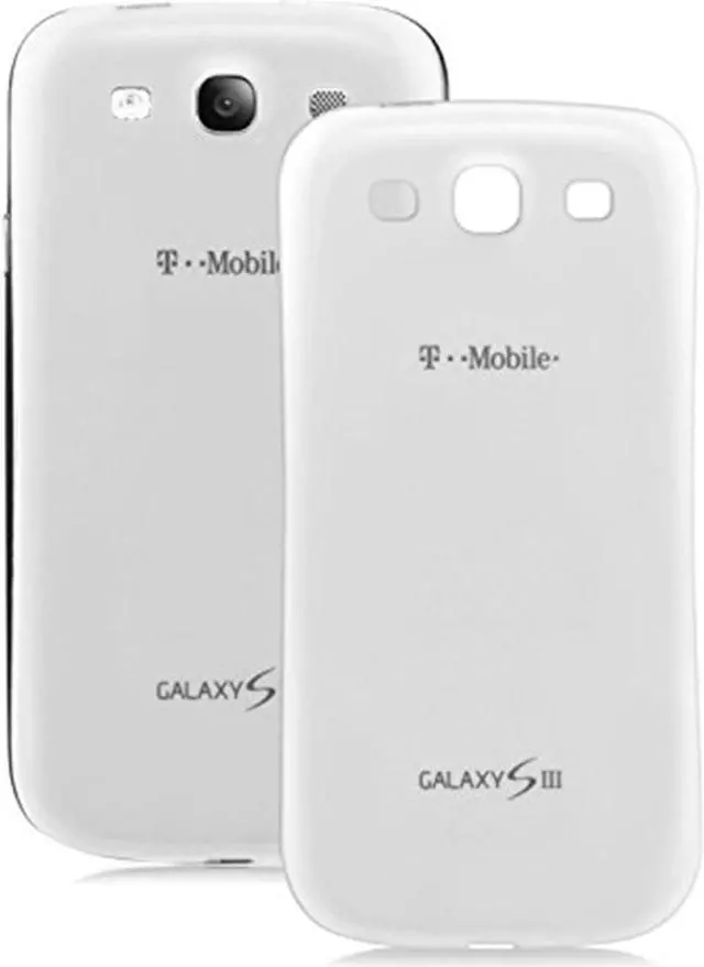 Alt view image 3 of 5 - Samsung Galaxy S3 T999 Original Genuine OEM Replace Fix New For T-Mobile Original Genuine Rear Battery DoorCover - White