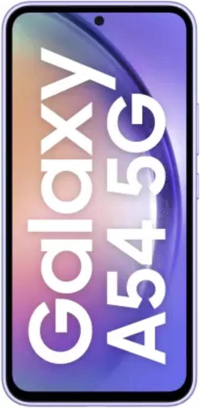 Samsung Galaxy A54 5G 256GB SM-A546E/DS GSM Unlocked 6.4 in Super AMOLED  Display 8GB RAM 50MP Smartphone - Violet - International Version 
