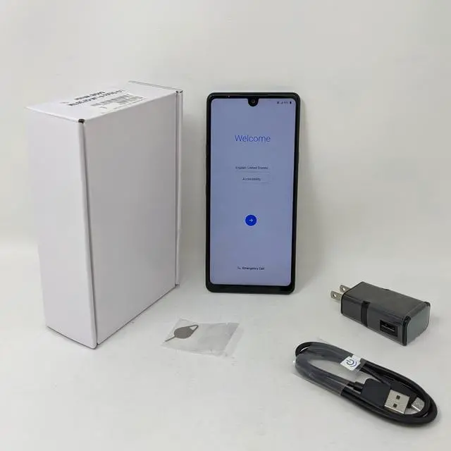 Main image of Grade A LG Stylo 6 LM-Q730MM 64GB Metro Unlocked 6.8 inch IPS LCD Display 3GB RAM Triple Camera Smartphone - White