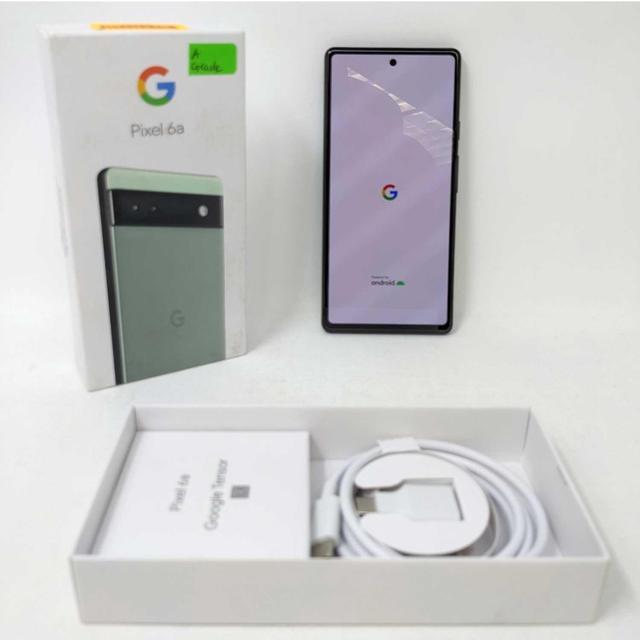 Grade A Google Pixel 6a 5G 128GB GX7AS Xfinity Locked 6.1 in OLED Display  6GB RAM Dual 12.2 MP + 12 MP Camera Smartphone - Sage