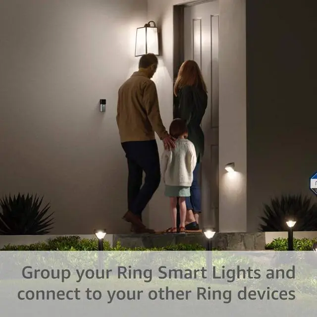 Alt view image 8 of 11 - Ring RINGSMRTBULB A19 LED Smart Bulb - White