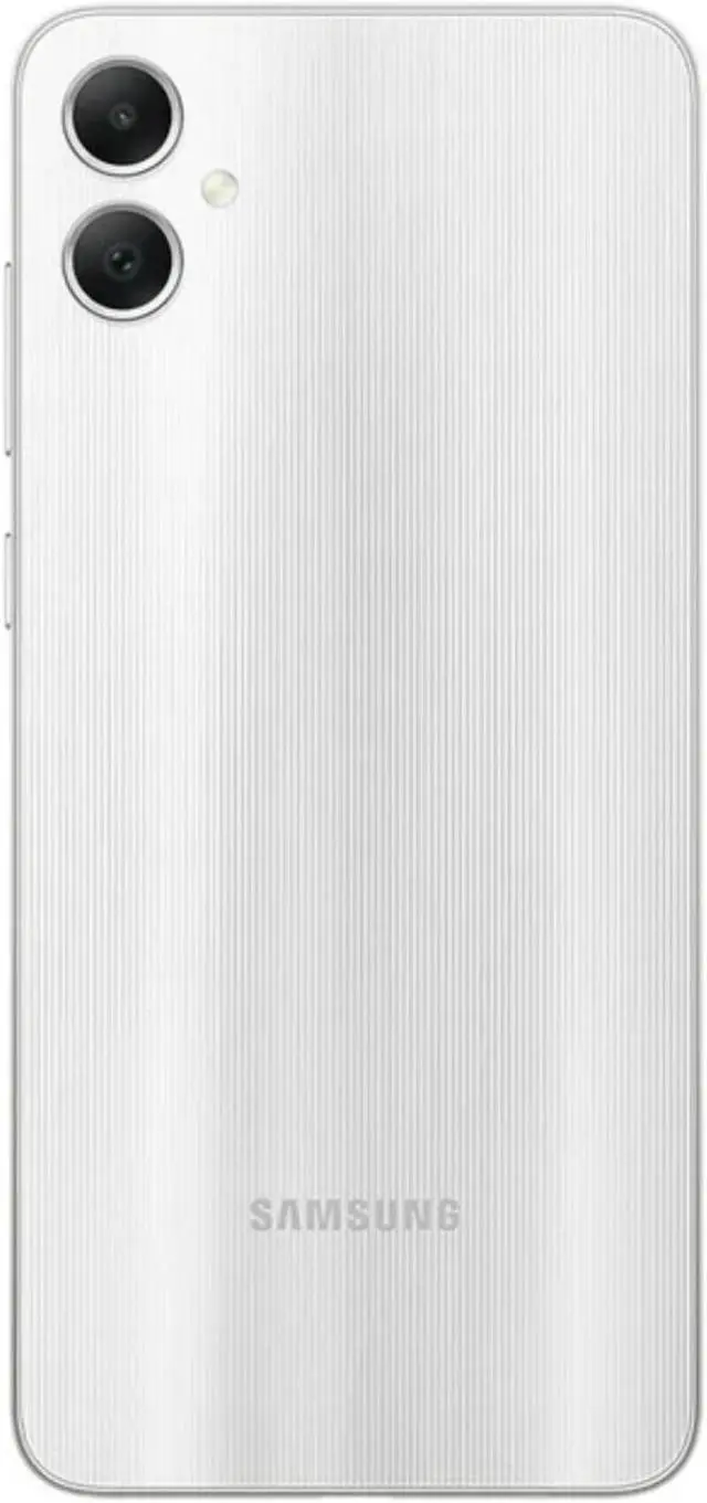 Alt view image 2 of 6 - Samsung Galaxy A05 128GB A055M/DS GSM Unlocked 6.7 inch PLS LCD Display 4GB RAM Dual 50 MP + 2 MP Camera Smartphone - Silver