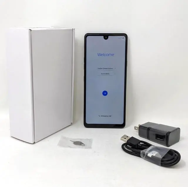 Main image of LG Stylo 6 64GB LM-Q730QM5 GSM Unlocked 6.8 in IPS LCD Display 3GB RAM Triple 13MP + 5MP + 5MP Camera Smartphone - White - Good