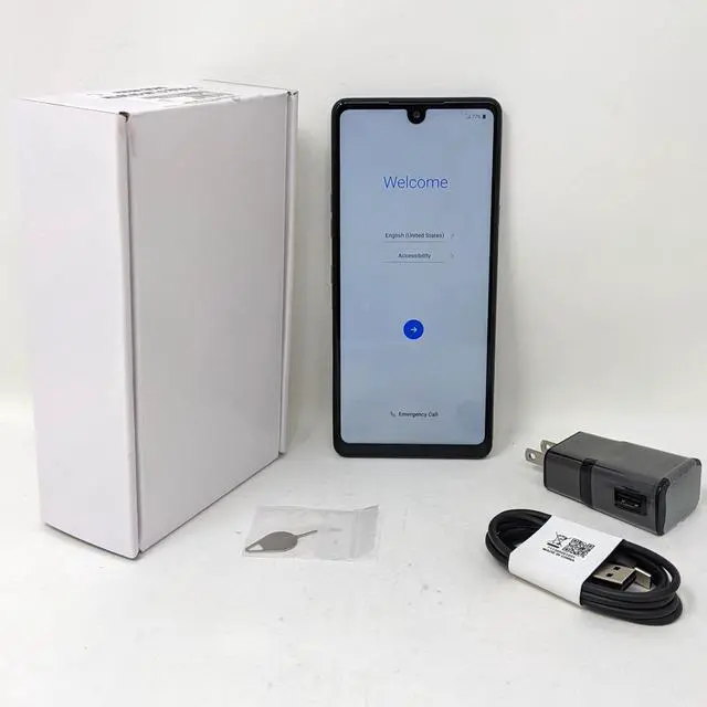 Main image of LG Stylo 6 LM-Q730QM5 64GB 4G LTE Xfinity Unlocked 6.8 in IPS LCD Display  3GB RAM Triple Camera Smartphone - White - Fair