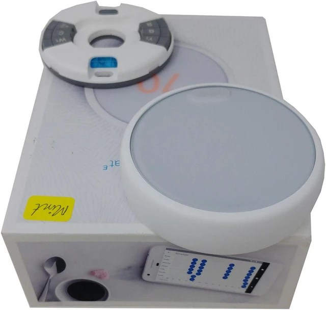 Alt view image 7 of 7 - Nest Thermostat E T4000ES Learning programmable Wi-Fi Smart Thermostat - White - Like new