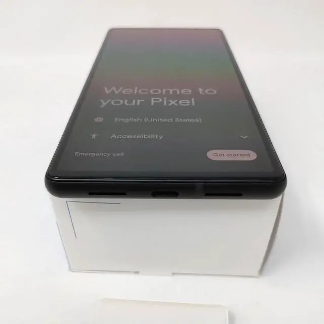 Alt view image 6 of 6 - Google Pixel 6 G9S9B 5G 256GB Unlocked 6.4 inch 8GB RAM Smartphone - Black - Fair