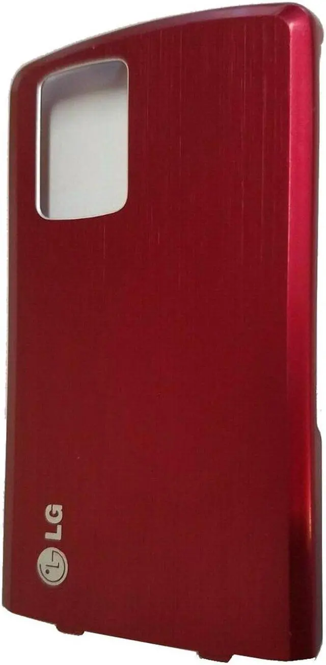 Alt view image 3 of 3 - LG Shine Cu720 Back Door Cover For At&t Slider Phone - Red