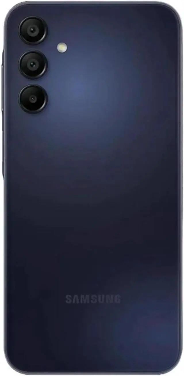 Alt view image 2 of 5 - Samsung Galaxy A15 5G SM-A156U 128GB Verizon Prepaid Only 6.5 in 4GB RAM Smartphone - Blue Black