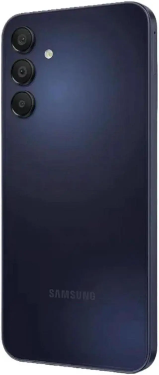 Alt view image 5 of 5 - Samsung Galaxy A15 5G SM-A156U 128GB Verizon Prepaid Only 6.5 in 4GB RAM Smartphone - Blue Black