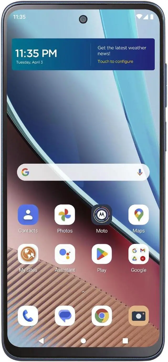 Main image of Motorola Moto G Stylus 2022 XT2211-2 4G LTE 128GB Verizon prepaid 6.8 in 4GB RAM Smartphone - Blue
