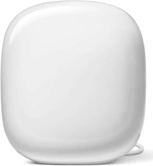 Main image of Google Nest Wifi Pro 6e AXE5400 Mesh Router GA03030-US - Snow - Open Box