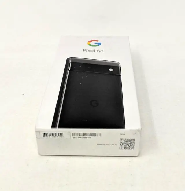 Alt view image 5 of 7 - Google Pixel 6a 5G GX7AS 128GB Verizon Prepaid Only 6.1 in 6GB RAM Smartphone - Charcoal - Mint