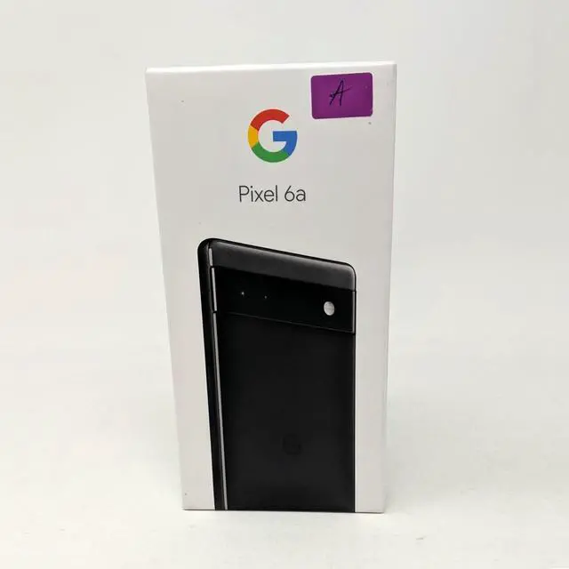 Alt view image 4 of 7 - Google Pixel 6a 5G GX7AS 128GB Verizon Prepaid Only 6.1 in 6GB RAM Smartphone - Charcoal - Mint