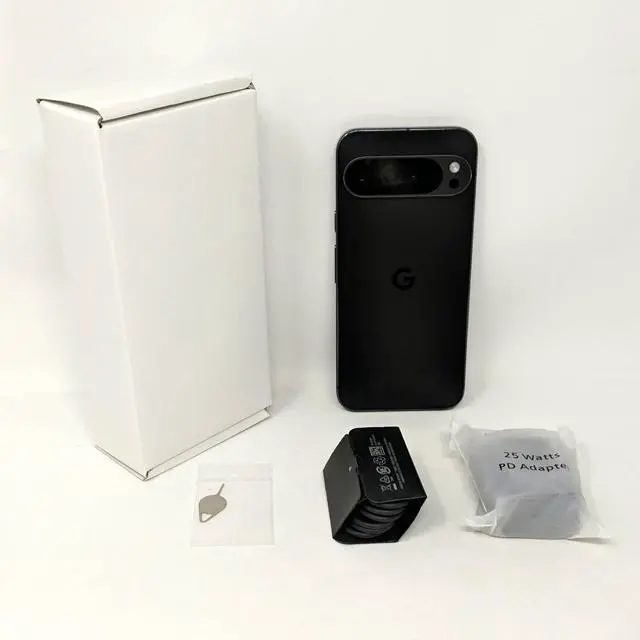 Alt view image 2 of 7 - Google Pixel 9 Pro XL GGX8B 256GB Factory Unlocked 6.8 inch 16GB RAM Smartphone - Obsidian - Good