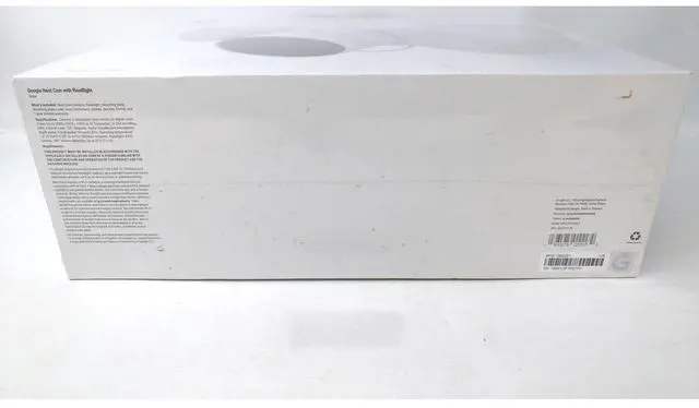 Alt view image 7 of 7 - Google Nest Cam with Floodlight Camera & Night Vision GA02411-US - Snow - New