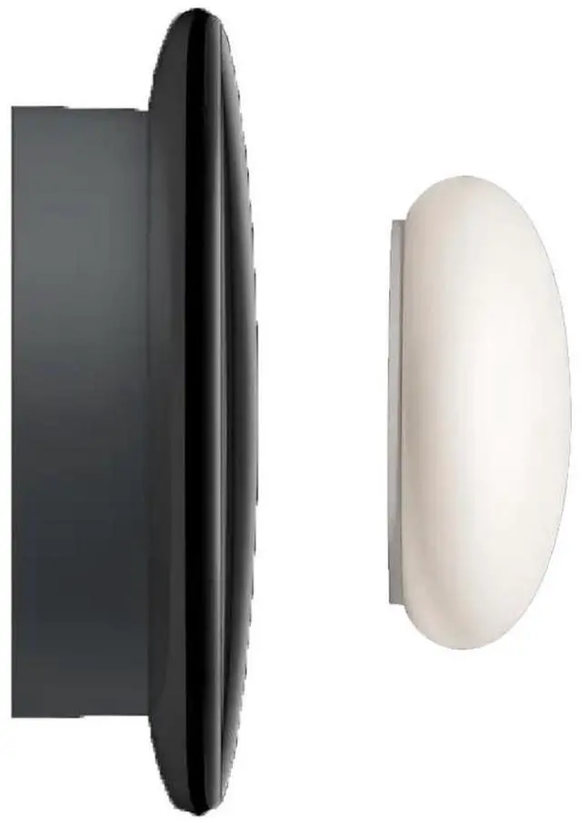 Alt view image 4 of 5 - Google Nest Learning Thermostat GA05169-US (4th Gen) with Temperature Sensor (2nd Gen) - Polished Obsidian - Mint