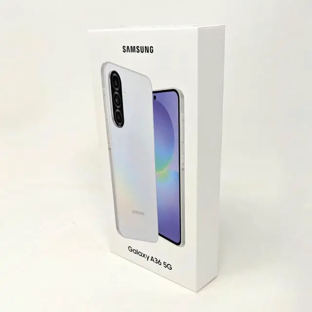 Alt view image 5 of 7 - Samsung Galaxy A36 5G 256GB SM-A366E/DS GSM Unlocked 6.7 inch 8GB RAM Smartphone - Awesome White - New