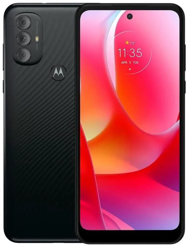 Alt view image 2 of 4 - Motorola G Power 64GB Verizon 6.4 inch Prepaid Smartphone - Dark Grove/Green - OB