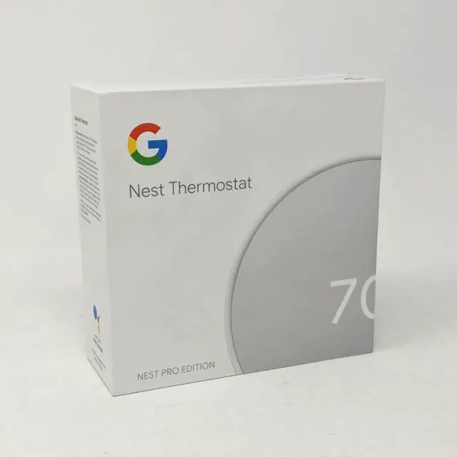 Alt view image 4 of 5 - Google Nest GA02180-US Smart Programmable Wi-Fi Thermostat PRO - Snow - Mint