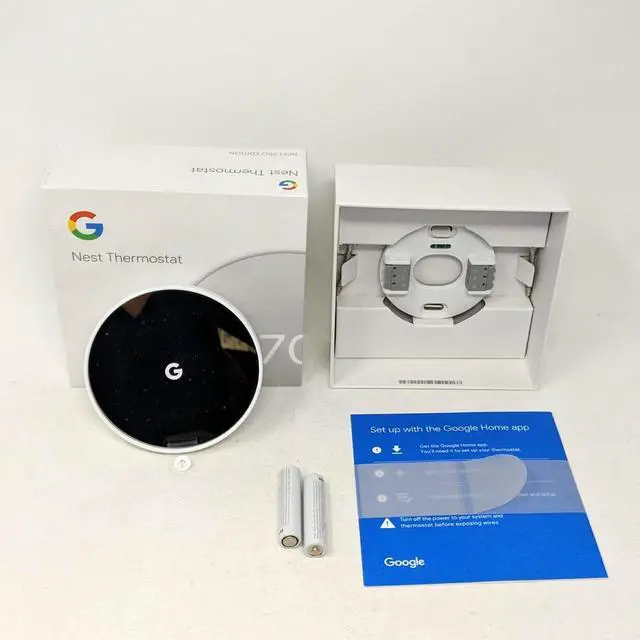Main image of Google Nest GA02180-US Smart Programmable Wi-Fi Thermostat PRO - Snow - Mint