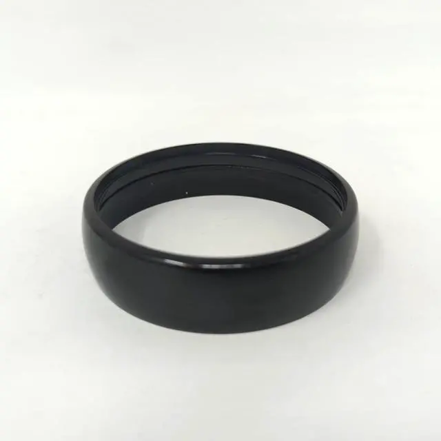 Alt view image 3 of 3 - Google Nest 3rd Gen T3018US Thermostat Replacement Bezel Outer Ring - Mirror Black - Mint