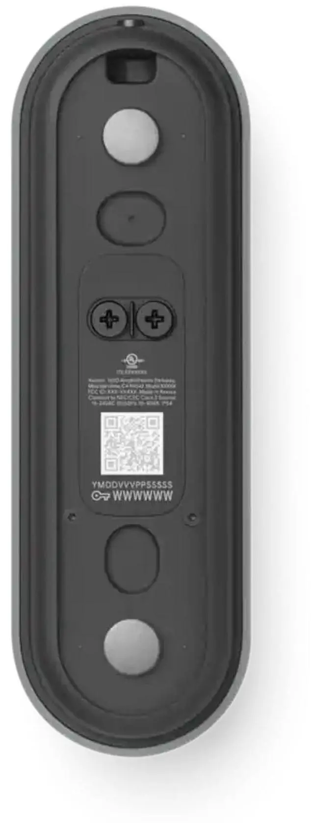 Alt view image 2 of 7 - Google Nest Doorbell Wired 3rd generation, Video Doorbell Camera with 2K Video - Hazel