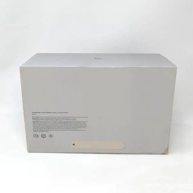 Alt view image 4 of 7 - Google Nest Cam Outdoor Wired 2nd Gen 2K Video with 2 Pack - Snow - New