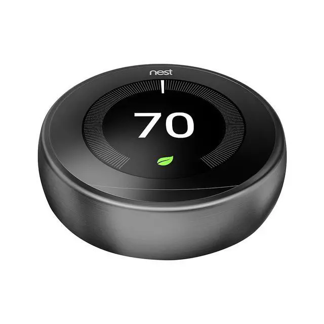 Alt view image 6 of 6 - Google Nest T3016US 3rd Gen Programmable Smart Thermostat - Carbon Black - Mint