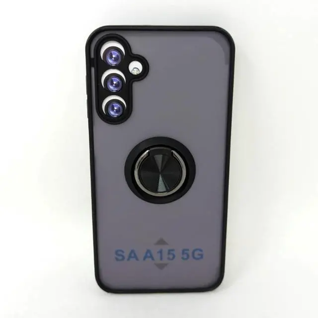 Main image of Samsung Galaxy A15 5G Classic Case Magnetic Ring Protective Cover - Black - Mint