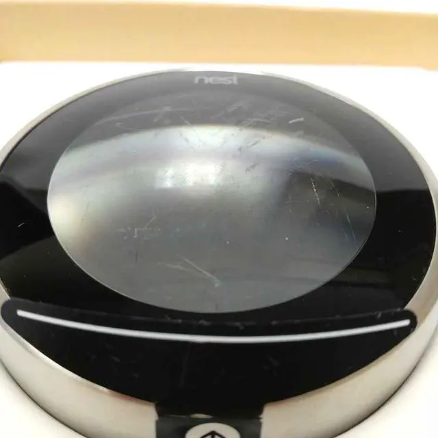 Alt view image 6 of 6 - Google Nest 3rd Gen T3007ES Stainless Steel Learning Thermostat -Stainless Steel - Good