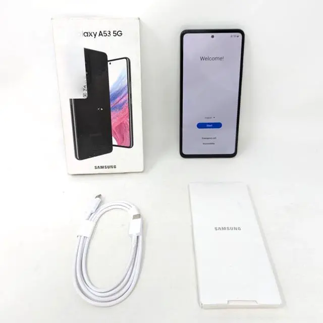 Main image of Samsung Galaxy A53 5G SM-A536U 128GB US Cellular 6.5 inch 6GB RAM Smart Phone -Black- OB