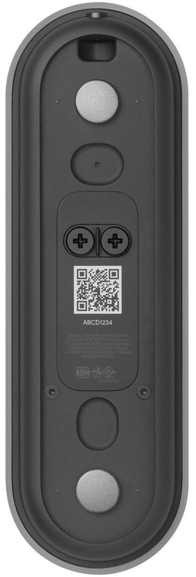 Alt view image 4 of 6 - Google Nest 2nd Gen GA03695-US 2nd Generation Wired Doorbell - Linen -OB