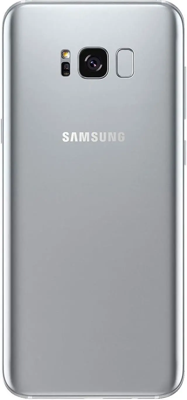 Alt view image 3 of 4 - Samsung Galaxy S8+ Plus 64GB G955U GSM AT&T 4G LTE 6.2" Super AMOLED 4GB RAM 12MP Camera Smartphone - Arctic Silver