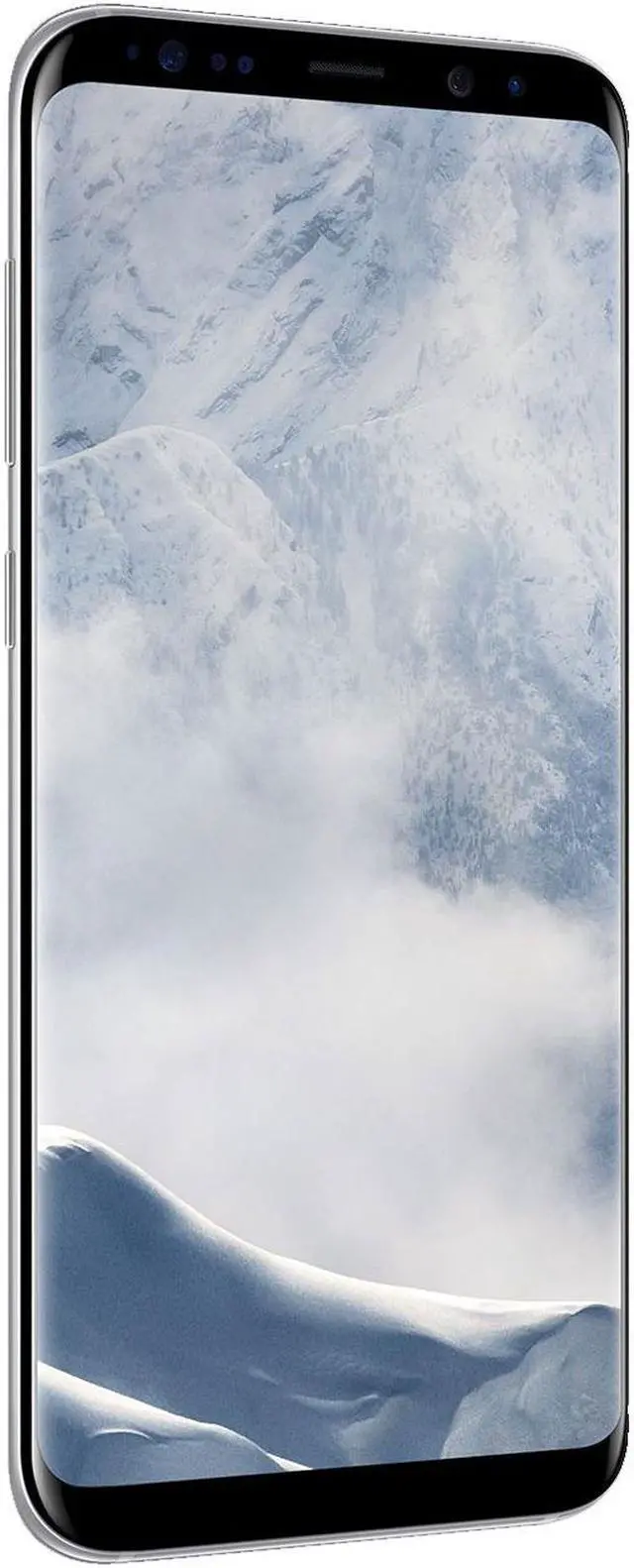 Alt view image 4 of 4 - Samsung Galaxy S8+ Plus 64GB G955U GSM AT&T 4G LTE 6.2" Super AMOLED 4GB RAM 12MP Camera Smartphone - Arctic Silver