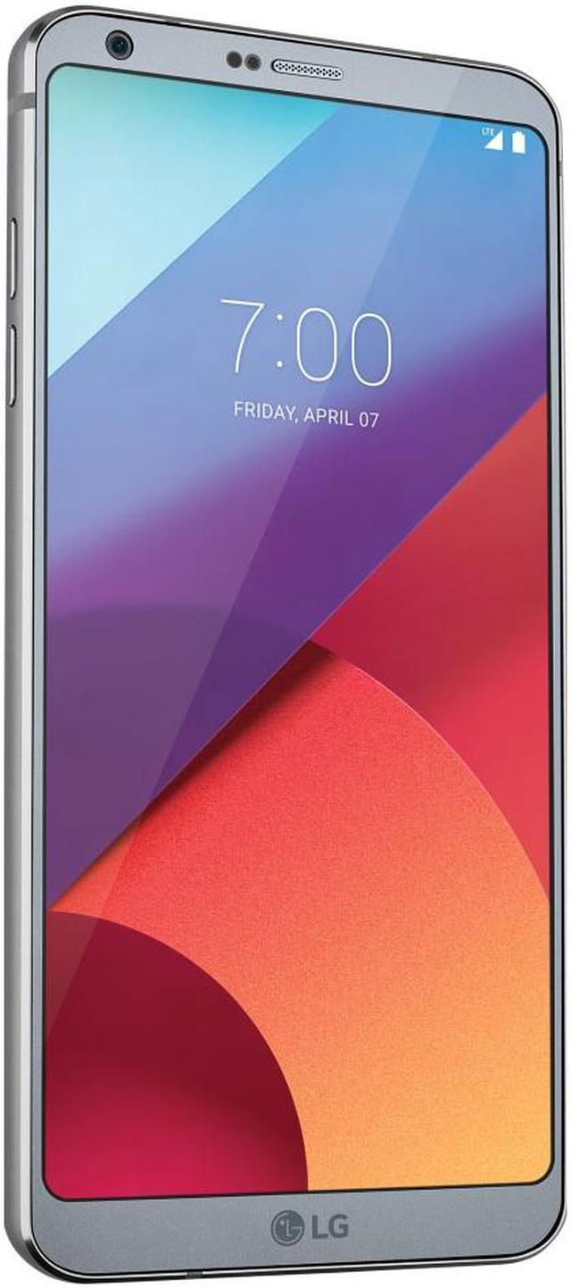Alt view image 4 of 4 - LG G6 32GB H872 T-Mobile 4G LTE 5.7" IPS LCD 4GB RAM Dual 13MP + 13MP Smartphone - Ice platinum