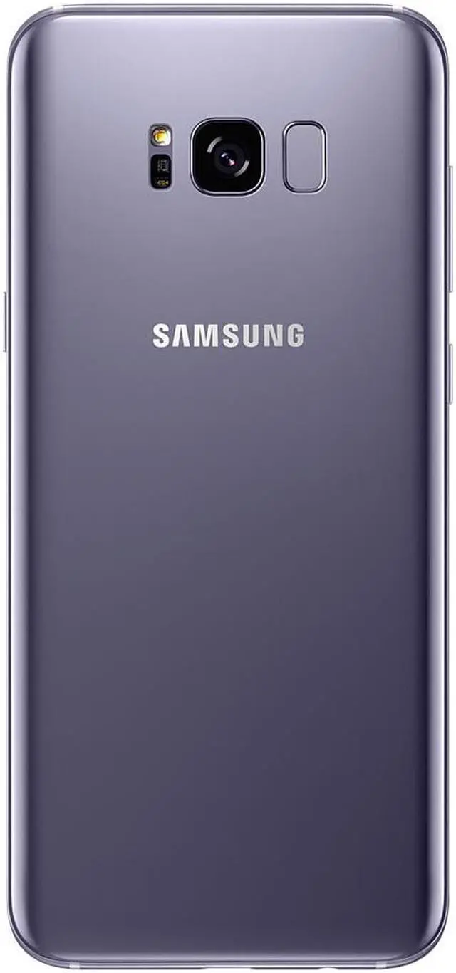 Alt view image 3 of 5 - Samsung Galaxy S8+ Plus 64GB G955U GSM Unlocked 4G LTE 6.2" Super AMOLED 4GB RAM 12MP Camera Smartphone - Orchid Gray