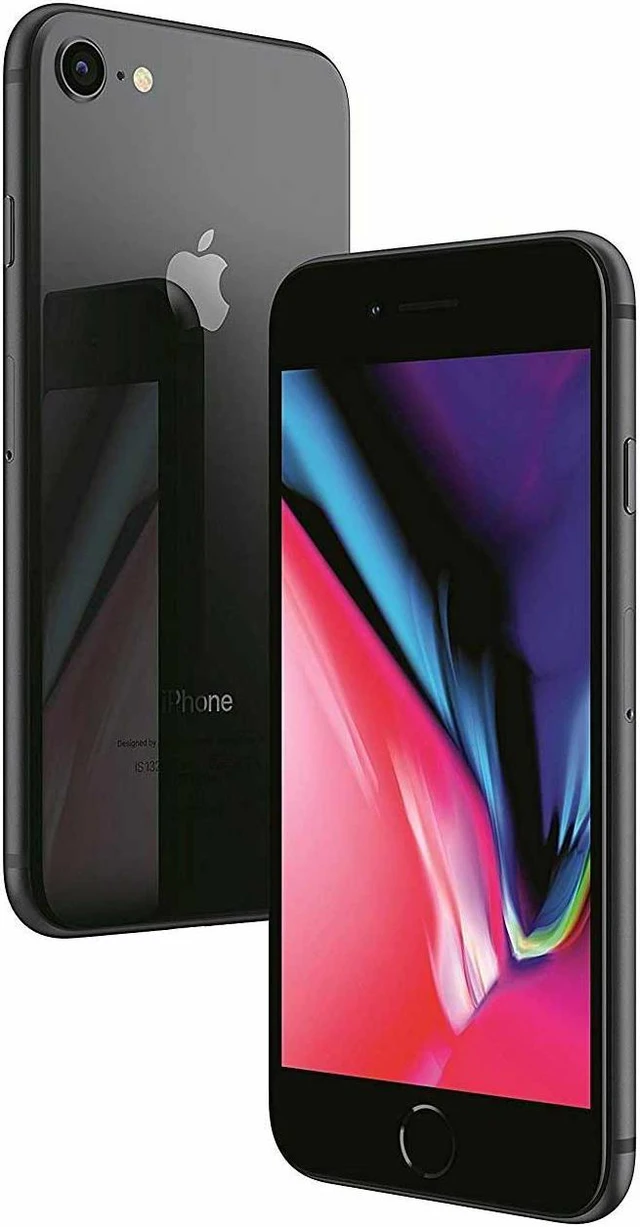 Alt view image 4 of 4 - Apple iPhone 8 Plus 64GB GSM Factory Unlocked 4G LTE 5.5" LED-backlit IPS LCD Display 3GB RAM Dual 12MP Camera Phone - Space Gray