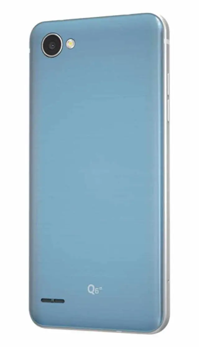 Alt view image 3 of 7 - LG Q6 32GB US700 GSM Factory Unlocked 4G LTE 5.5" IPS LCD 3GB RAM 13MP Camera Phone - Platinum