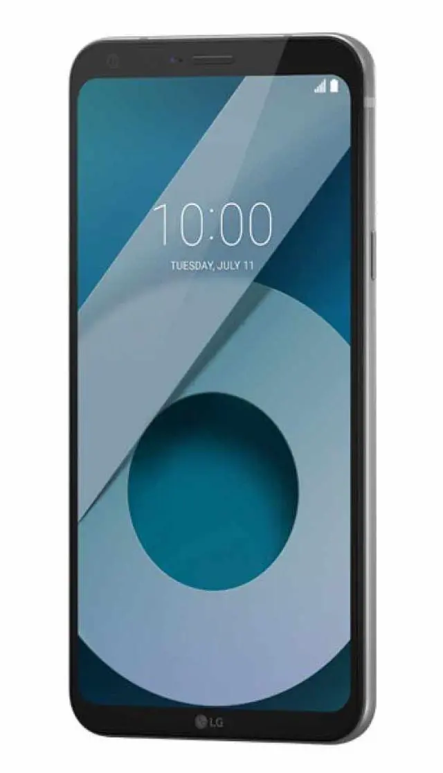 Alt view image 6 of 7 - LG Q6 32GB US700 GSM Factory Unlocked 4G LTE 5.5" IPS LCD 3GB RAM 13MP Camera Phone - Platinum