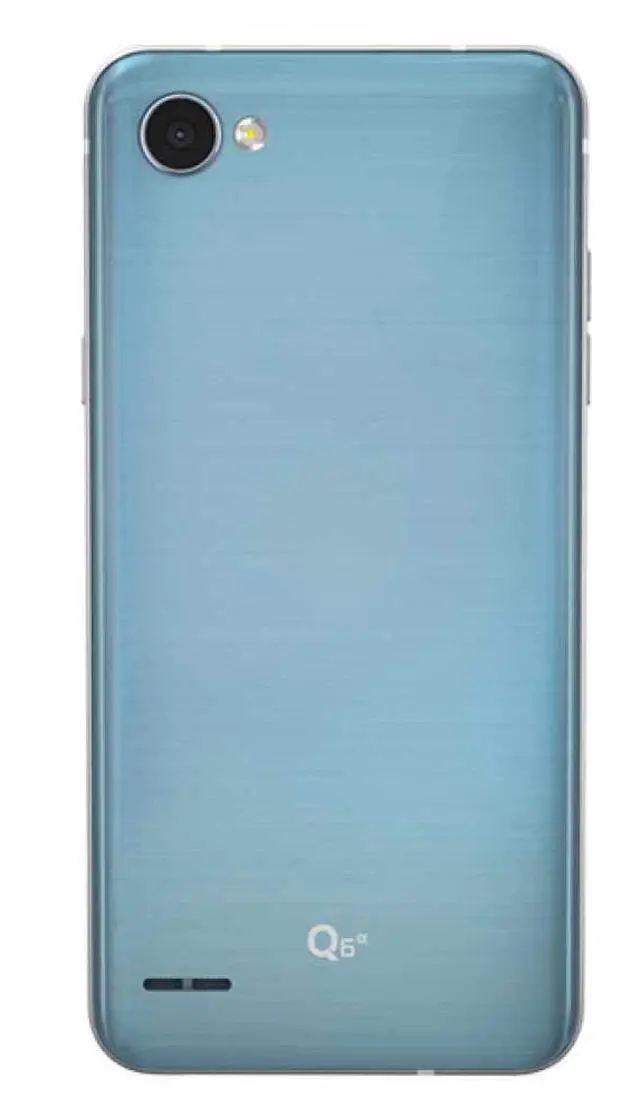 Alt view image 2 of 7 - LG Q6 32GB US700 GSM Factory Unlocked 4G LTE 5.5" IPS LCD 3GB RAM 13MP Camera Phone - Platinum