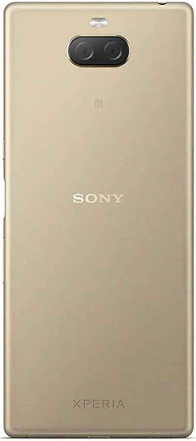 Alt view image 5 of 6 - Sony Xperia 10 Plus 64GB I4293 Dual SIM GSM Unlocked 4G LTE 6.5" IPS LCD 6GB RAM Dual 12MP + 8MP Camera Smartphone - Gold - International Version