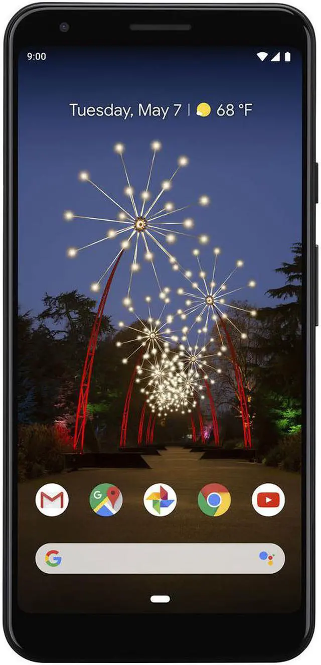 Main image of Google Pixel 3a 64GB G020G GSM + CDMA Unlocked 4G LTE 5.6" OLED Capacitive Touchscreen 4GB RAM 12.2MP Camera Smartphone - Just Black