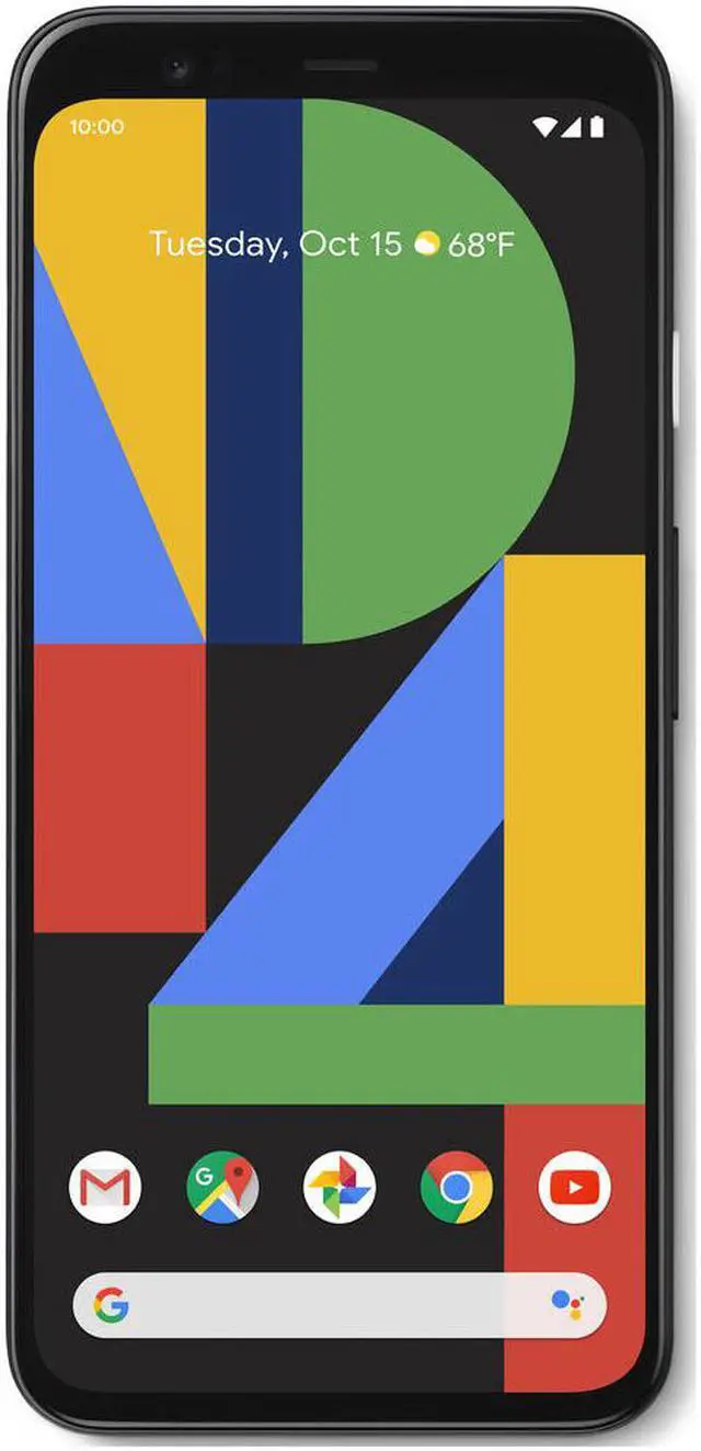 Alt view image 3 of 5 - Google Pixel 4 64GB G020l GSM + CDMA Factory Unlocked 4G LTE 5.7" P-OLED Display 6GB RAM Snapdragon 855 GOOGLE EDITION Smartphone - Just Black