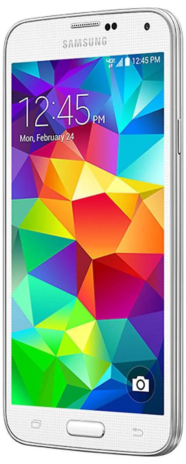Alt view image 5 of 5 - Samsung Galaxy S5 G900V Verizon Wireless 5.1'' AMOLED Display 2GB RAM 16GB Internal 16MP Camera Phone - Shimmery White