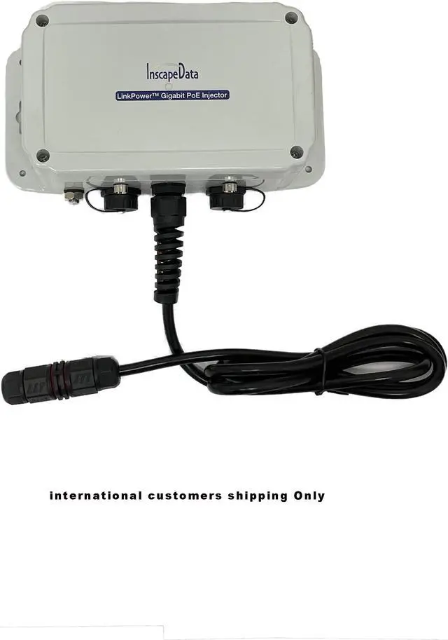 Alt view image 6 of 7 - LinkPower PIS2060 Outdoor 2-Port Gigabit PoE Injector, 802.3bt, Up to 60W, 3-Year Warranty