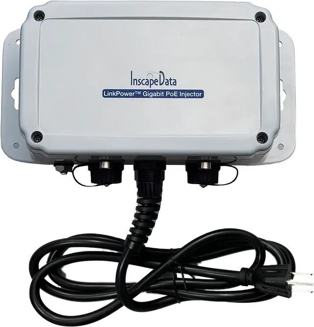 Main image of LinkPower PIS2060 Outdoor 2-Port Gigabit PoE Injector, 802.3bt, Up to 60W, 3-Year Warranty