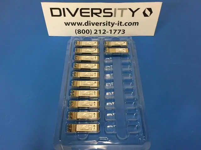 Alt view image 3 of 4 - Genuine Brocade 57-0000076-01 10GE 10km 1310nm SFP+ 10G-SFPP-LR 10GBE Tranceiver