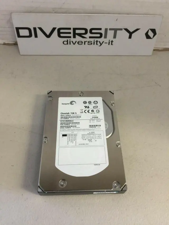 Alt view image 4 of 6 - Seagate Cheetah 15K.5 ST3146855LC 146.8 GB Hard Drive - Ultra320 SCSI - 80 pin Centronics (SCA-2) - 15000 RPM - 16 MB - 3.5-inch Internal