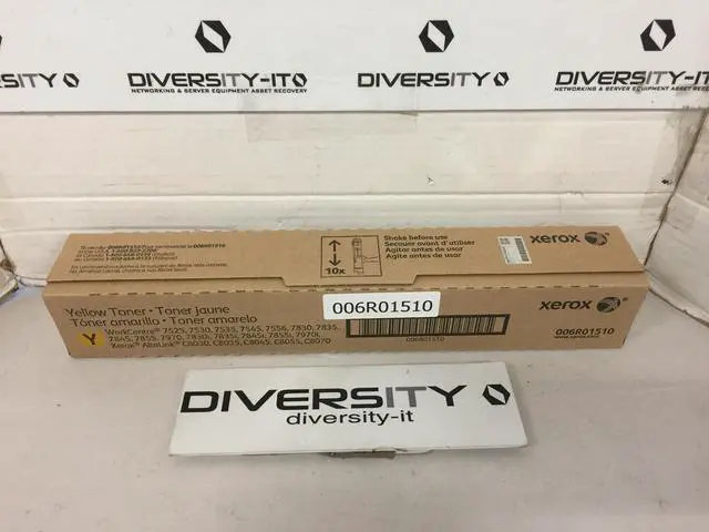 Alt view image 3 of 3 - Genuine Xerox Toner Yellow for WorkCentre 7525 7835 7970 and others 006R01510